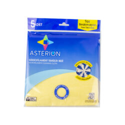 Asterion Mikrofilament Temizlik Bezi 5’li SARI