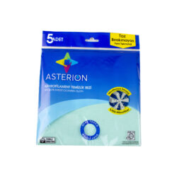 Asterion Mikrofilament Temizlik Bezi 5’li YEŞİL